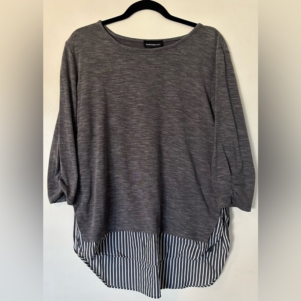 Women’s gray sweater